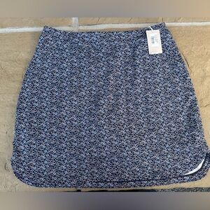 Peter Milar Maniac pattern golf skort